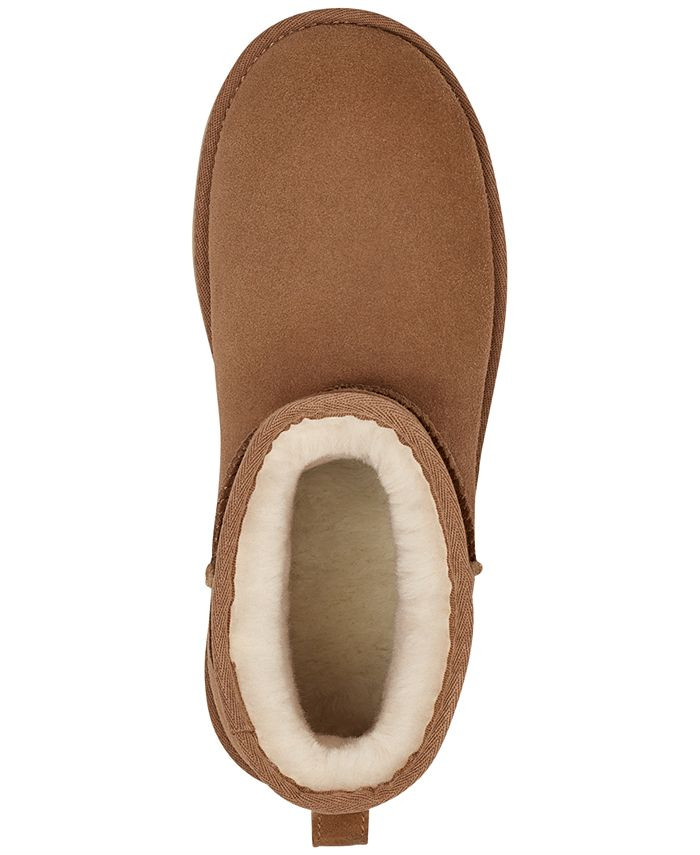UGG® Women's Classic Mini Warm-Lined Platform Booties & Reviews - Booties - Shoes - Macy's | Macys (US)