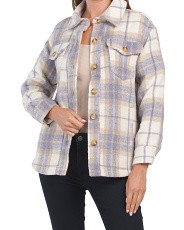 Plaid Shacket | Lightweight Jackets | T.J.Maxx | TJ Maxx