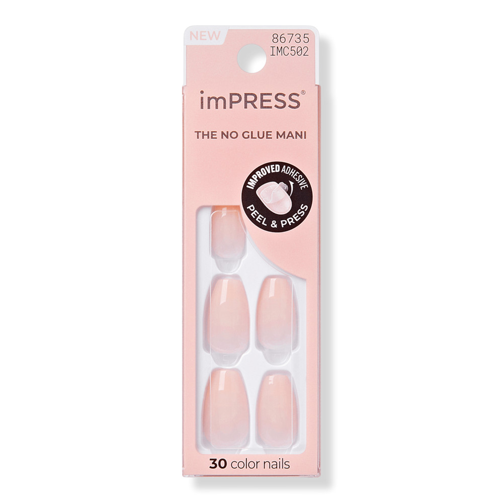 Kiss imPRESS Solid Color Medium Press On Nails - Serendipity | Ulta