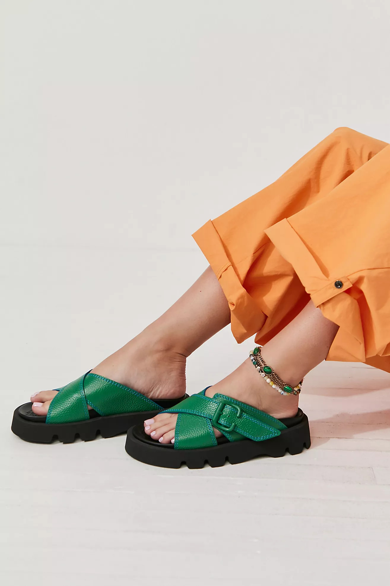 Lacey Lug Slip On Sandal | Free People (Global - UK&FR Excluded)