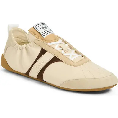 Chloé Leather Kick Sneaker in Black at Nordstrom, Size 11Us | Nordstrom