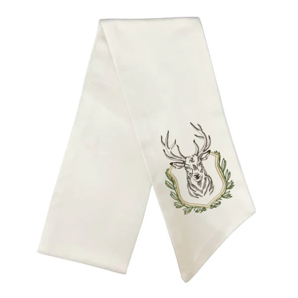 Mounted Stag Wreath Sash | Fig and Dove
