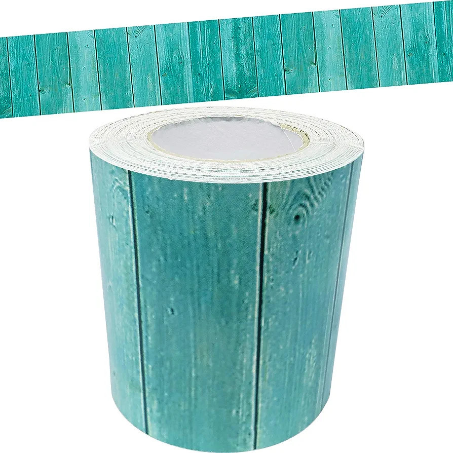 Teacher Created Resources Shabby Chic Wood Straight Rolled Border Trim - 50ft - Decorate Bulletin Bo | Amazon (US)
