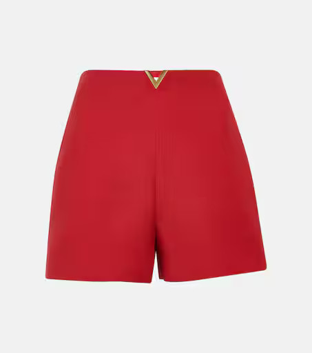 Crêpe Couture high-rise shorts | Mytheresa (US/CA)