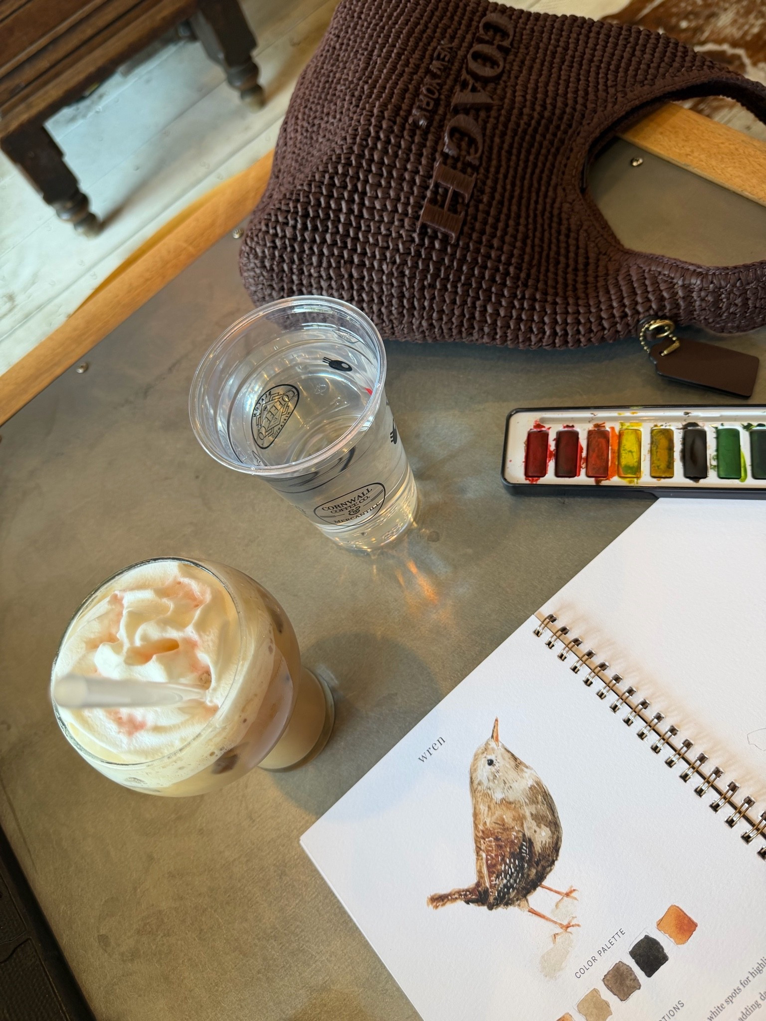 Watercolorin’ wherever I go 🐦‍⬛🎨

Can fit this kit perfectly right into my summer coach purse 👜 🙆🏻‍♀️

Coach purse is 50% off now!

#LTKTravel #LTKselfcare #LTKSaleAlert