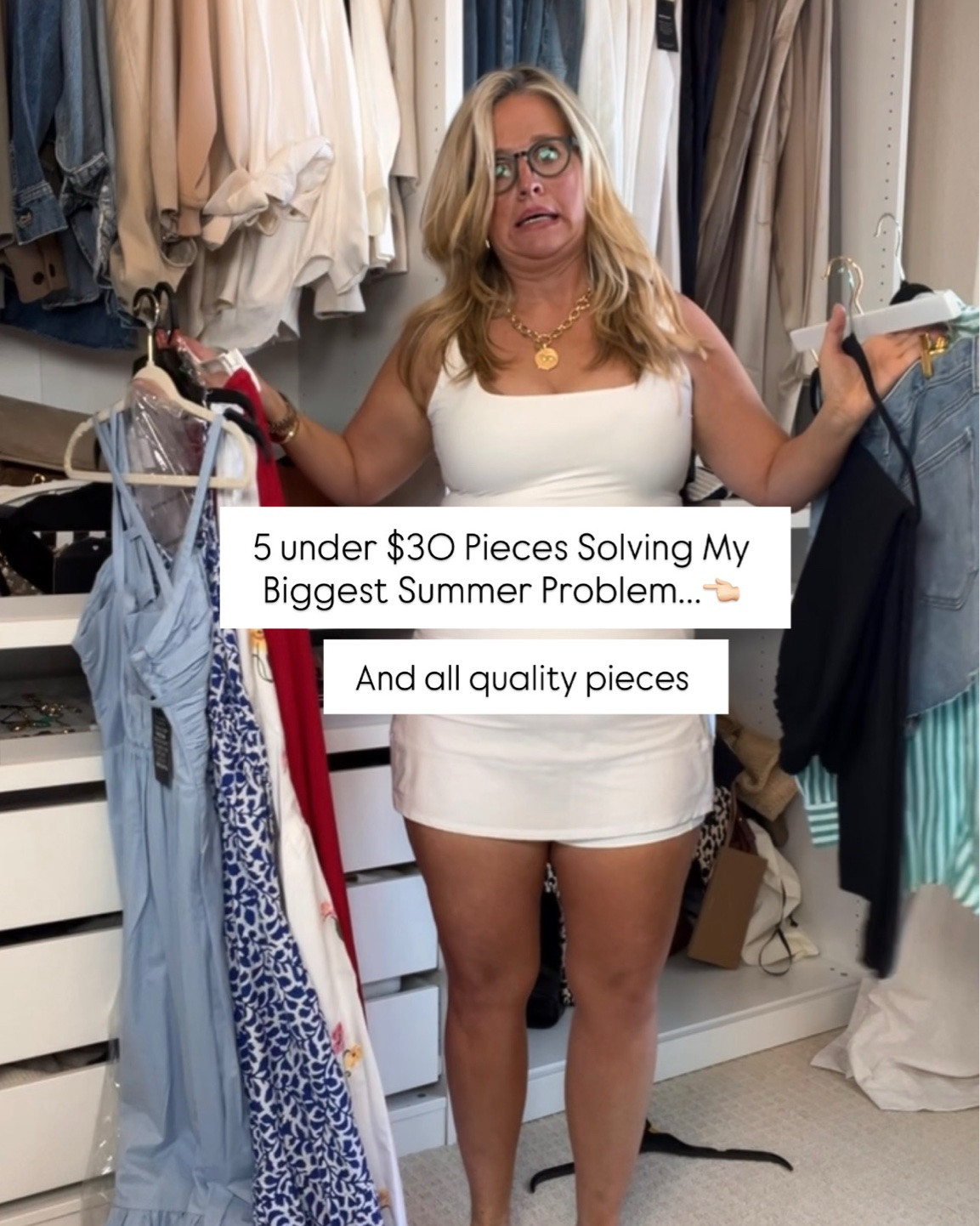 ✨Tap the bell, save and ❤️ for over 40 fashion, midlife style, midsize fashion and luxury looks for less. 

I almost didn't buy these.

But every single one solved a summer problem I've been struggling with lately.

☀️ A swimsuit that doesn't make me look pregnant
 ☀️ Jeans that don't hug my apron belly
 ☀️ A piece that looks polished without melting in the heat
 ☀️ Arm coverage that doesn't require a cardigan
 ☀️ One simple piece that makes outfits feel styled again

The best part?

None of them were more than $25.

If summer clothes suddenly feel harder than they used to, start here.
Which one do you need most?


👑 Helping you look good, feel good! — Lindsey Denver 🤍 Check back daily for belly-friendly style, confidence, and Outfit Physics.

Comment SHOP below to receive a DM with the link to this post on my LTK ⬇ https://liketk.it/6f3ns

#LTKMidsize #LTKOver40 #LTKPlusSize