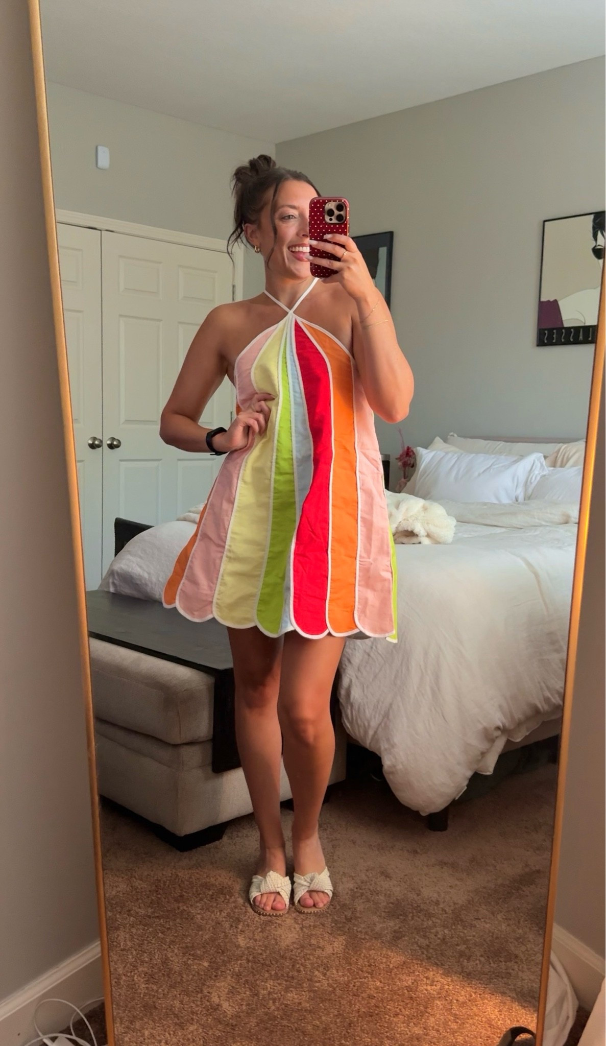The cutest summer dress!!! Wore it out to girls night and got so many compliments! 

Wearing and XS

#LTKdayinmylife #LTKgrwm #LTKootd