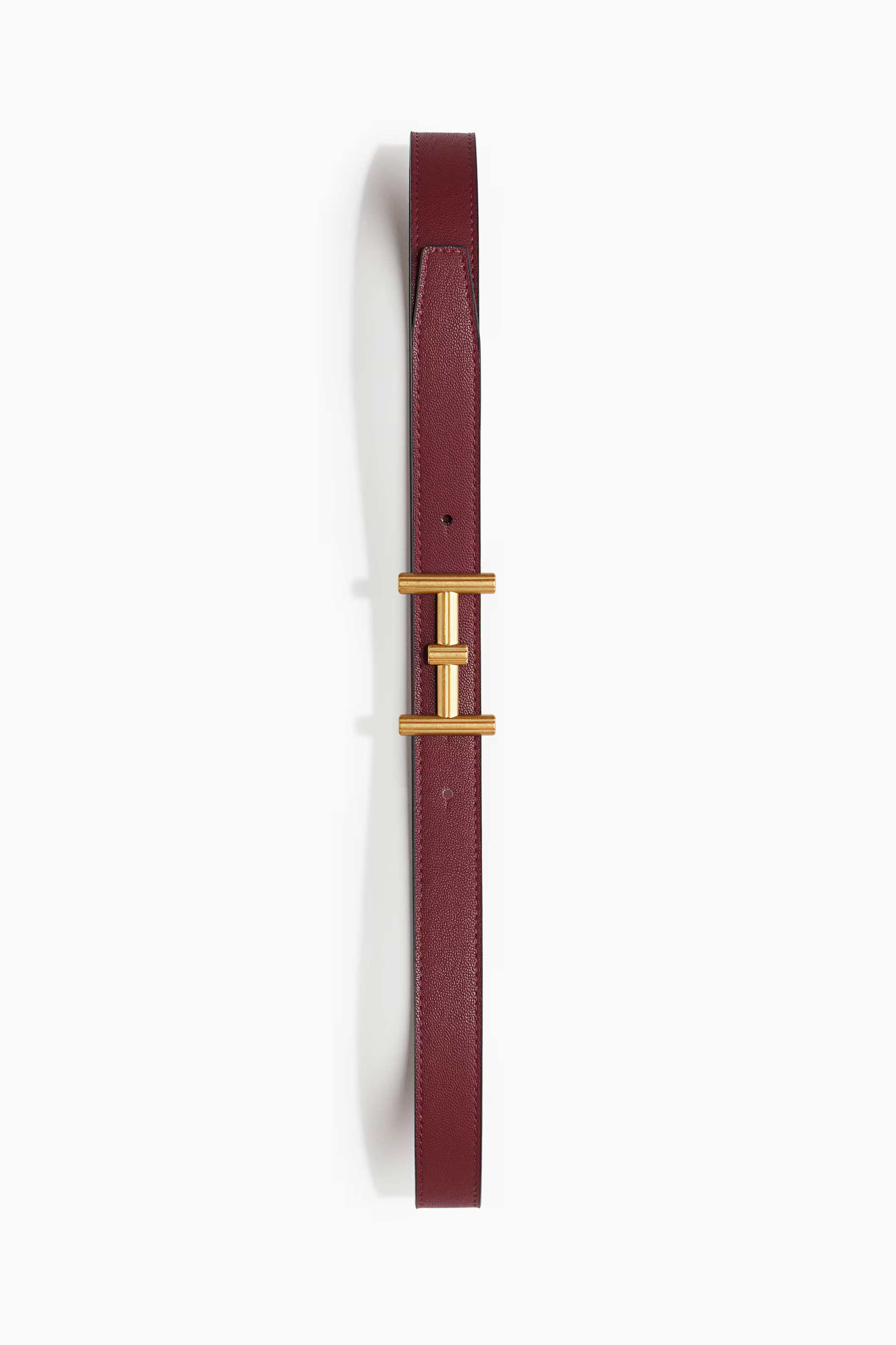 Narrow belt - Dark red - Ladies | H&M GB | H&M (UK, MY, IN, SG, PH, TW, HK)