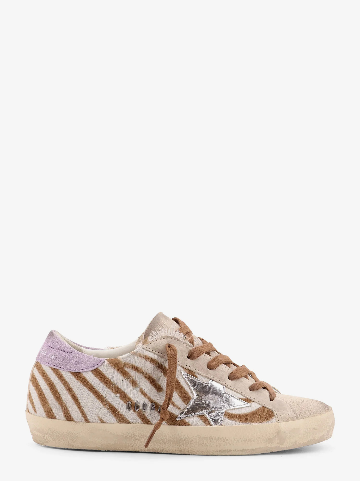 Super-Star Classic with List low-top printed pony skin sneakers - GOLDEN GOOSE DELUXE BRAND - gender_Woman | Nugnes 1920