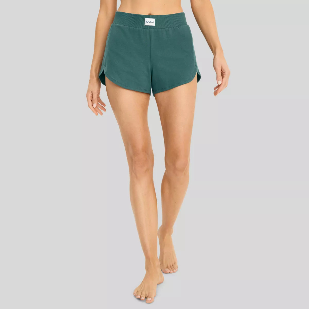 Jockey Generation™ Women's Cotton Stretch Shorts - Cactus Pine M | Target