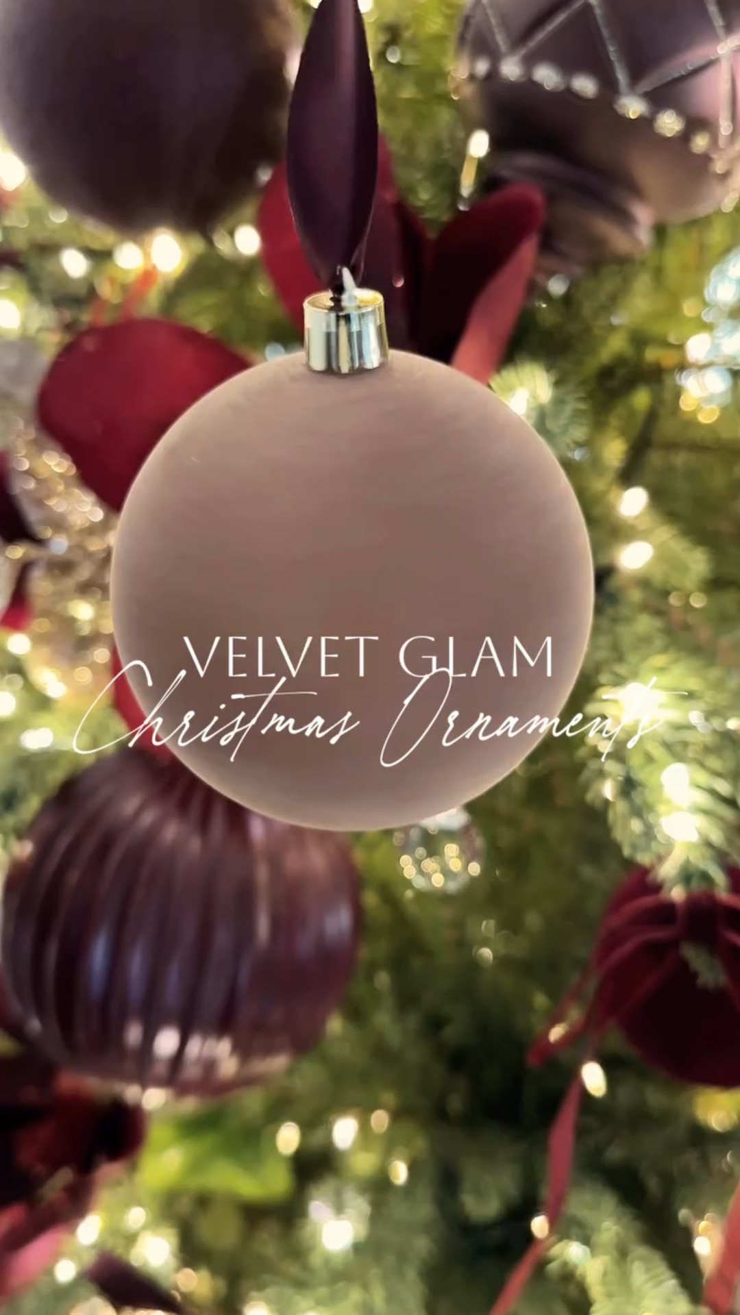 Glam Christmas Ornament Ideas You’ll Want This Year ✨

This Christmas I’m mixing beige + burgundy velvet ornaments with gold details and luxury glam pieces… and WOW — the tree looks like a designer showroom ✨🎄
Comment SHOP and I’ll DM you all the links!

👉🏻Follow me for more home decor ideas ➝ @camilaestrella.lifestyle ✨

Adding velvet textures + metallic glam is the secret to a rich, elegant holiday look without spending a fortune.
Let me know which style is your favorite: Velvet or Glam? 👇💬

velvet ornaments beige burgundy christmas ornaments glam christmas decor luxury holiday decor velvet christmas tree ornaments 2025 christmas trends burgundy christmas tree idea glam christmas tree ideas amazon christmas finds luxury ornaments velvet holiday decorating ideas

#christmasdecor #christmastree #velvetornaments #burgundydecor #beigeaesthetic #luxurychristmas #glamchristmas #amazonfinds #holidaydecorideas #christmastree2025 #homedecortrends

#LTKGiftGuide #LTKHoliday #LTKCyberWeek