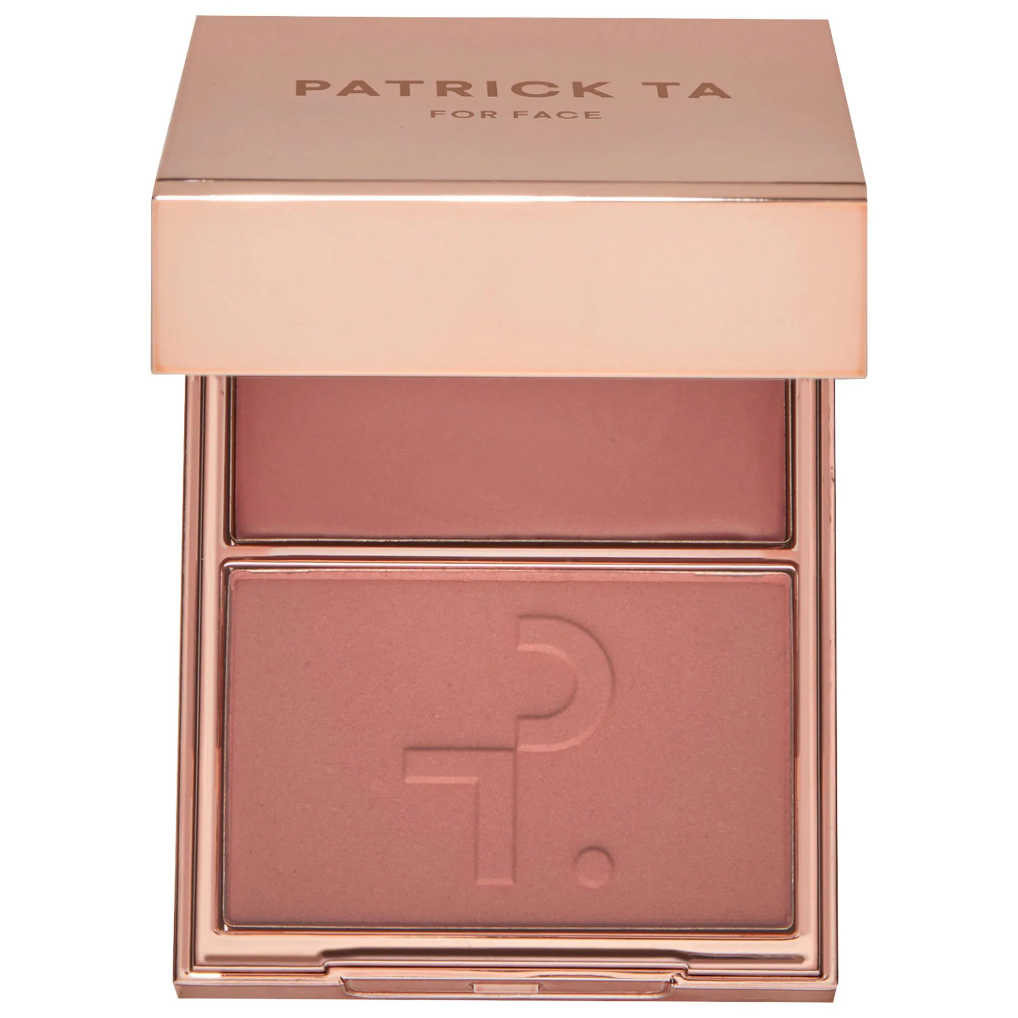 PATRICK TA Major Headlines Double-Take Crème & Powder Blush Duo She's Seductive 0.17 oz crème and 0.17 oz powder/5 g crème and 5 g powder | Sephora (US)