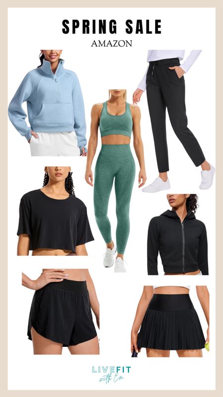 Dive into the Amazon Spring Sale 

 From cozy cropped hoodies to sleek workout leggings and chic athleisure pieces, there's something for every style. Upgrade your spring fitness routine or simply enjoy comfort with a fashionable twist. Don’t miss out on these must-haves! #AmazonFinds #SpringSale #AthleisureStyle #WorkoutWardrobe #FitnessFashion #SpringEssentials #SaleAlert #LTKspring

#LTKsalealert #LTKfitness #LTKfindsunder50