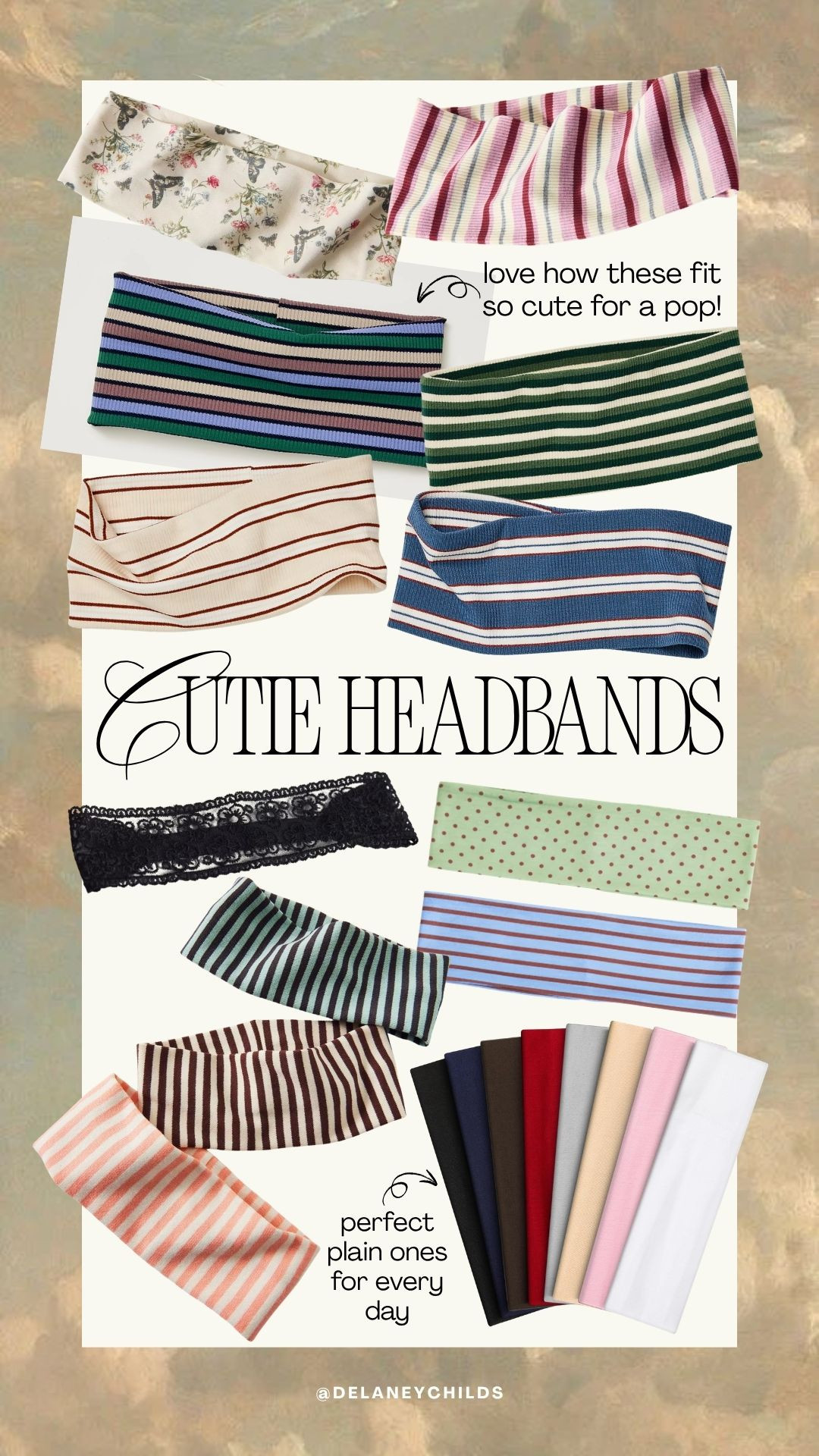 headbands I'm loving for a little pop of color / pattern to any outfit!  

 #LTKdayinmylife #LTKgrwm #LTKActive