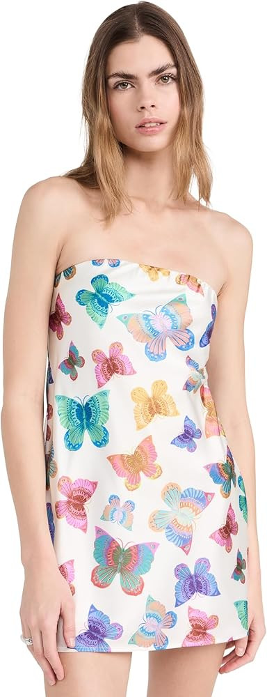 Show Me Your Mumu Women's Taylor Tube Mini Dress | Amazon (US)