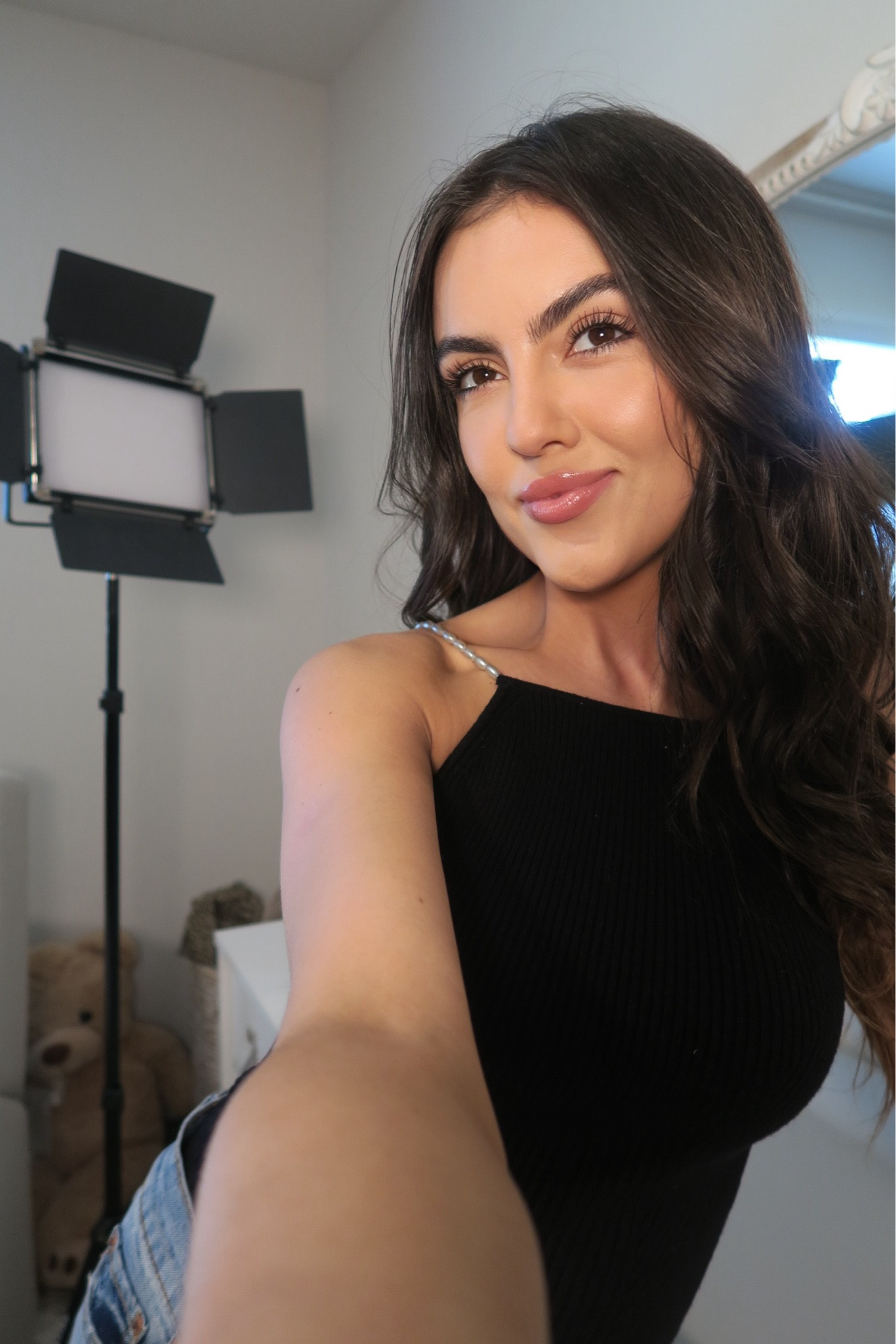 Who doesn’t love a good daytime glam? Here are my current go to, skincare, make up items, and the outfit I’m wearing for work today. 🤍

#LTKstyletip #LTKworkwear #LTKbeauty