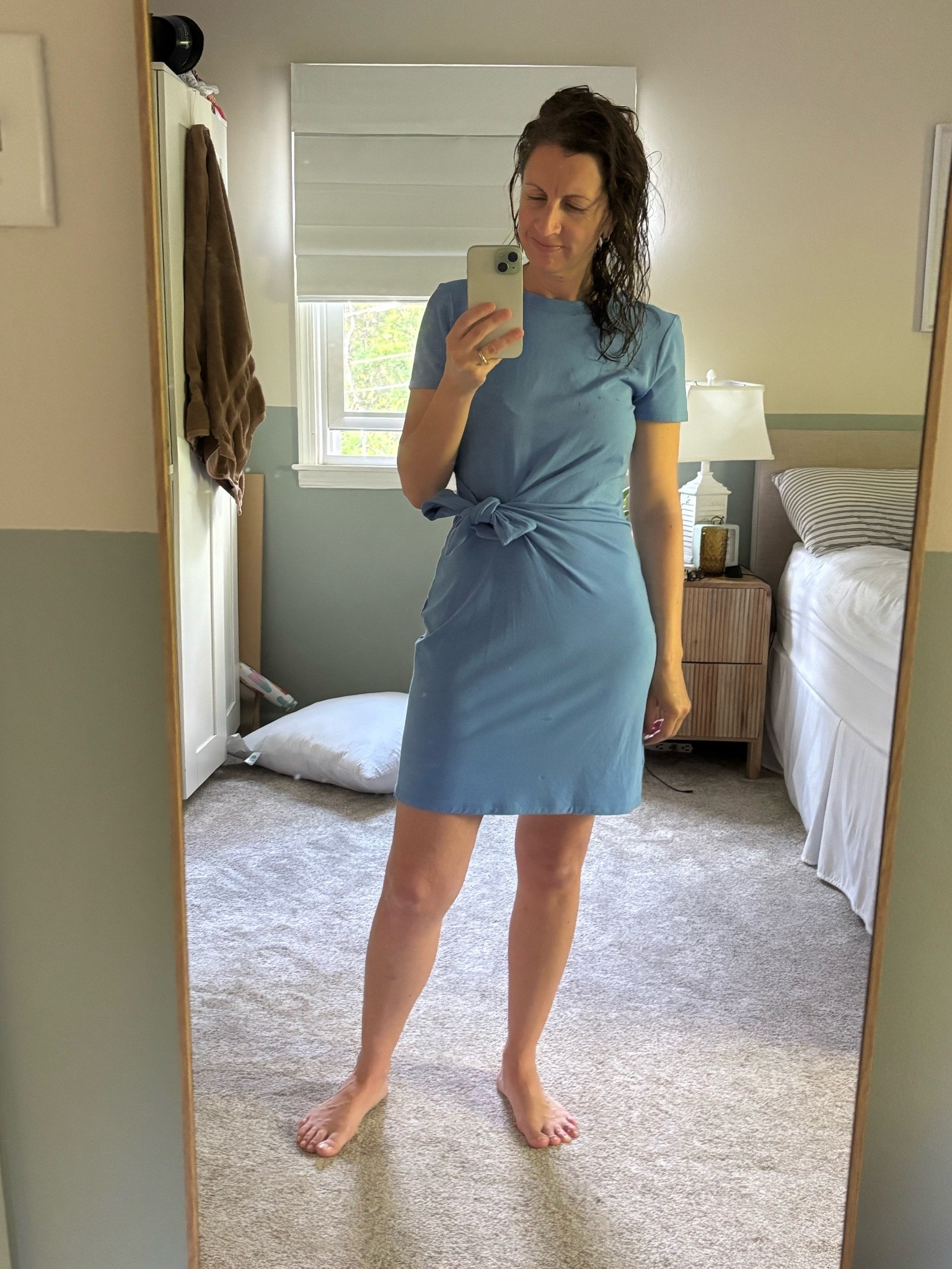 Finally warm enough to wear this dress! 
@Target #teacher #teacherstyle #springstyle