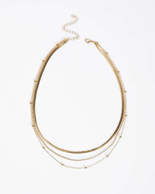 Maya Layered Necklace | VICI Collection