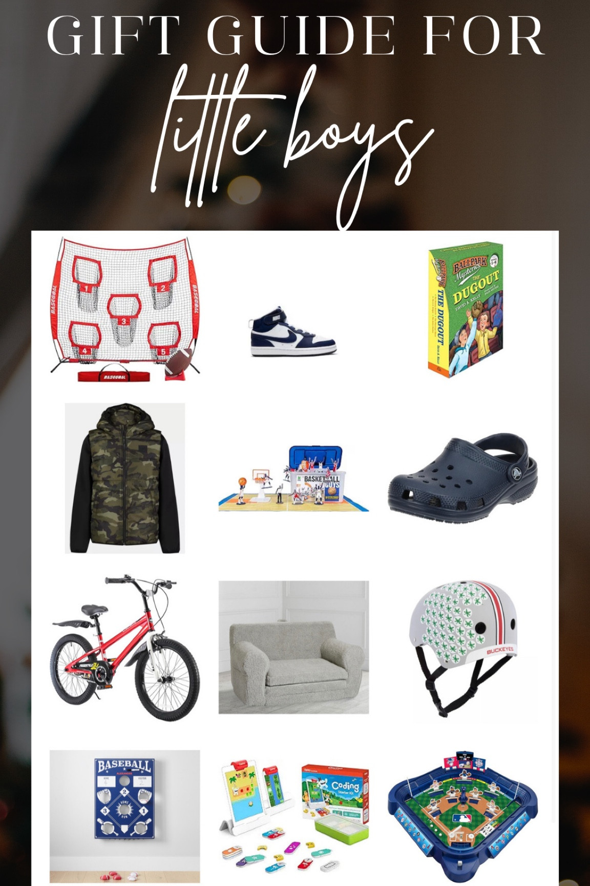 Holiday Gift Guide for Little Boys 

#LTKkids #LTKHoliday #LTKGiftGuide