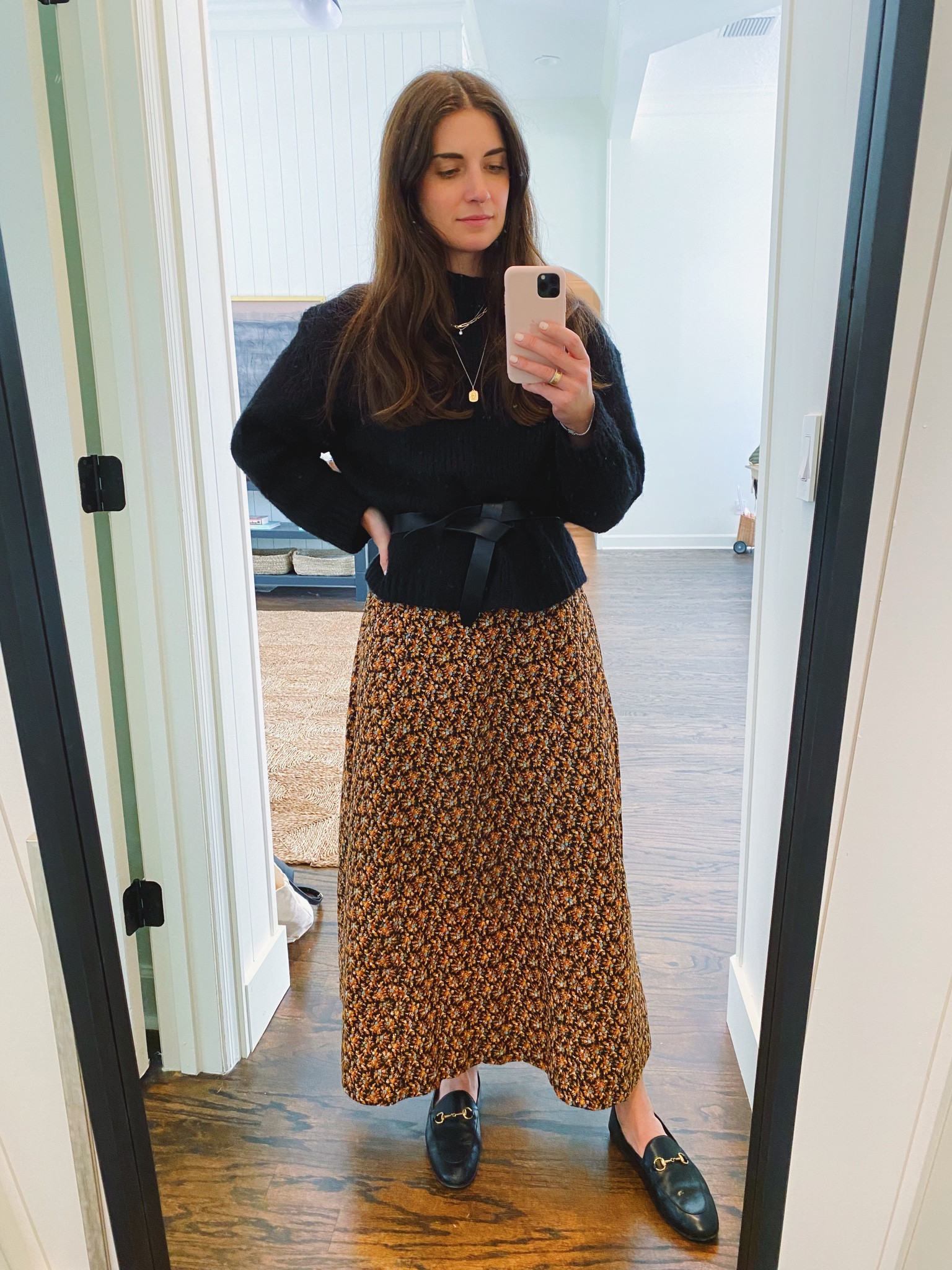 Gobble gobble 🦃 Added a sweater to my favorite #doen dress for an easy Thanksgiving outfit #thanksgiving 

#LTKSeasonal #LTKHoliday #LTKstyletip