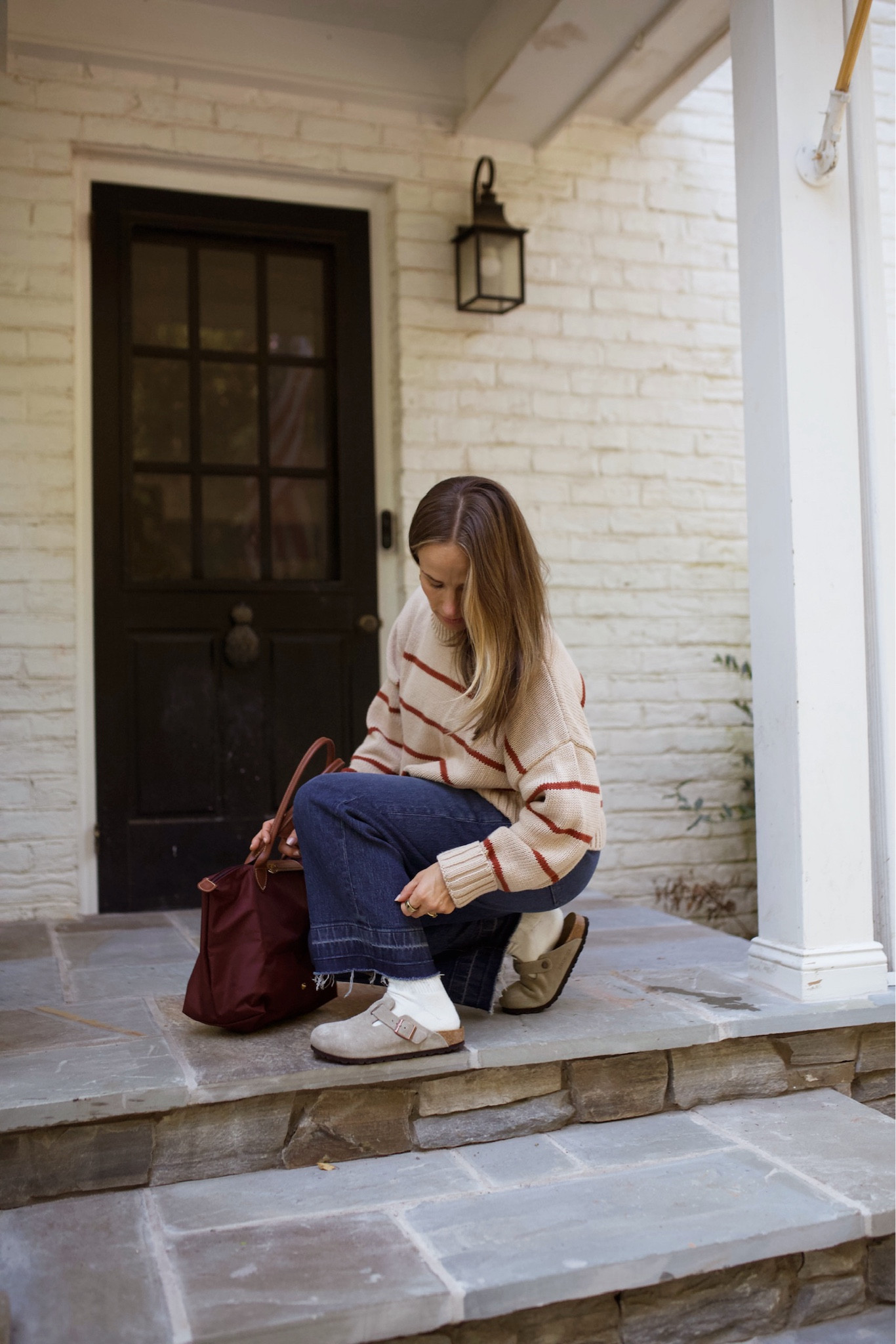 Birkenstock clogs with socks is one of my favorite looks. Cozy but looks more intentional than lazy  

#LTKOver40 #LTKFallSale #LTKStyleTip