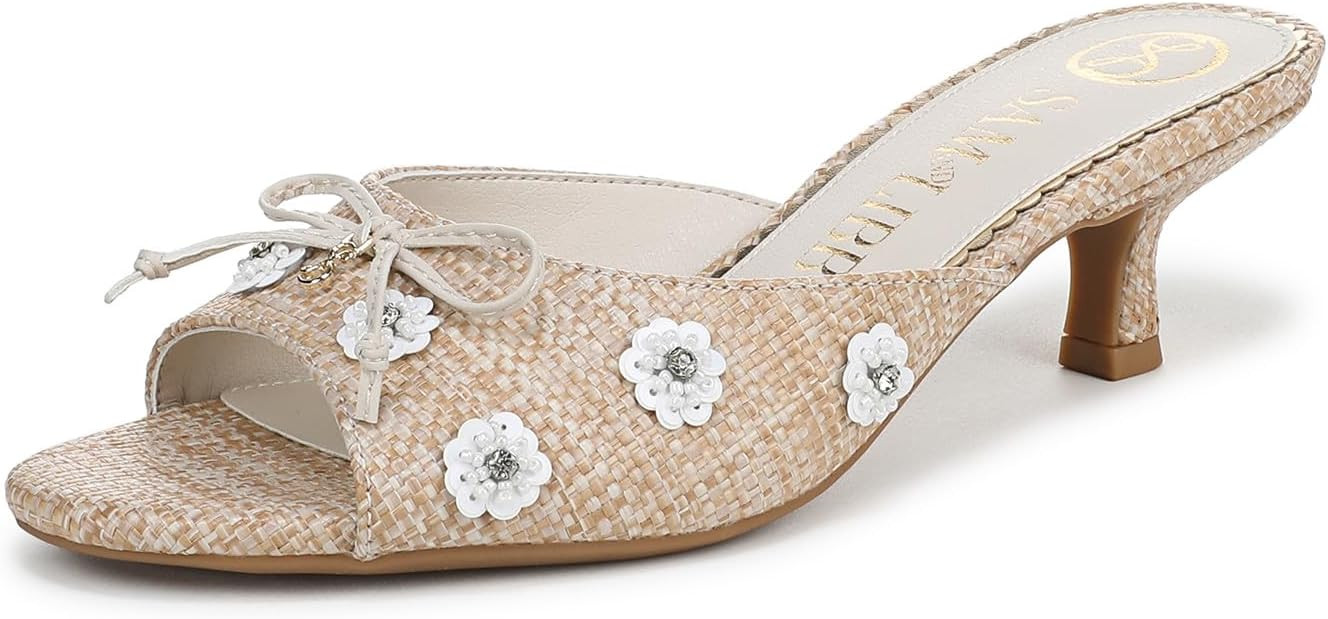 Sam & Libby Women's Ollie Fleur Heeled Sandal | Amazon (US)