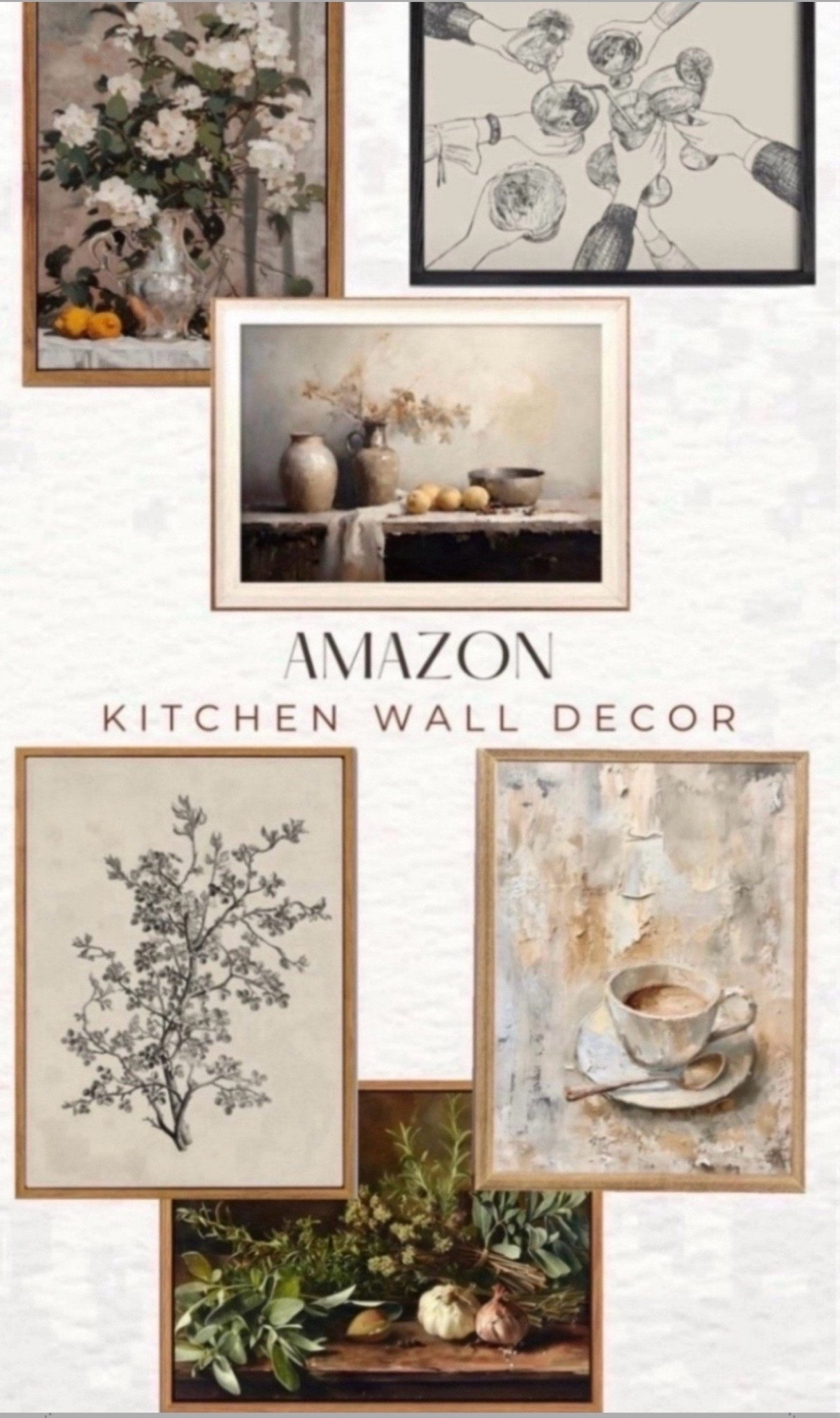 Kitchen wall decor