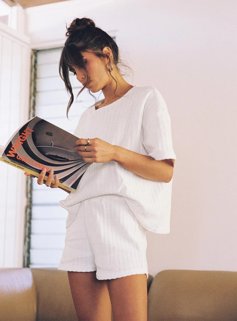 Cammie Knit Set White | Princess Polly US