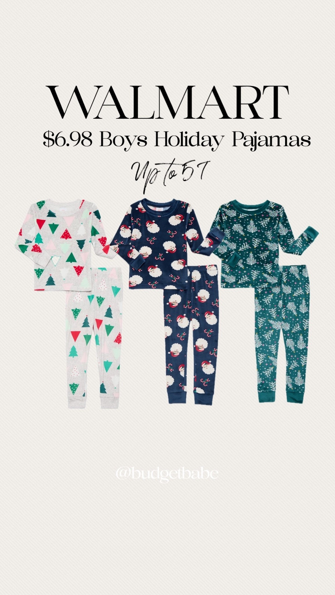 Walmart little boys Christmas pajamas $7, four styles. #walmartkids holiday

#LTKGiftGuide #LTKFindsUnder50 #LTKFindsUnder100