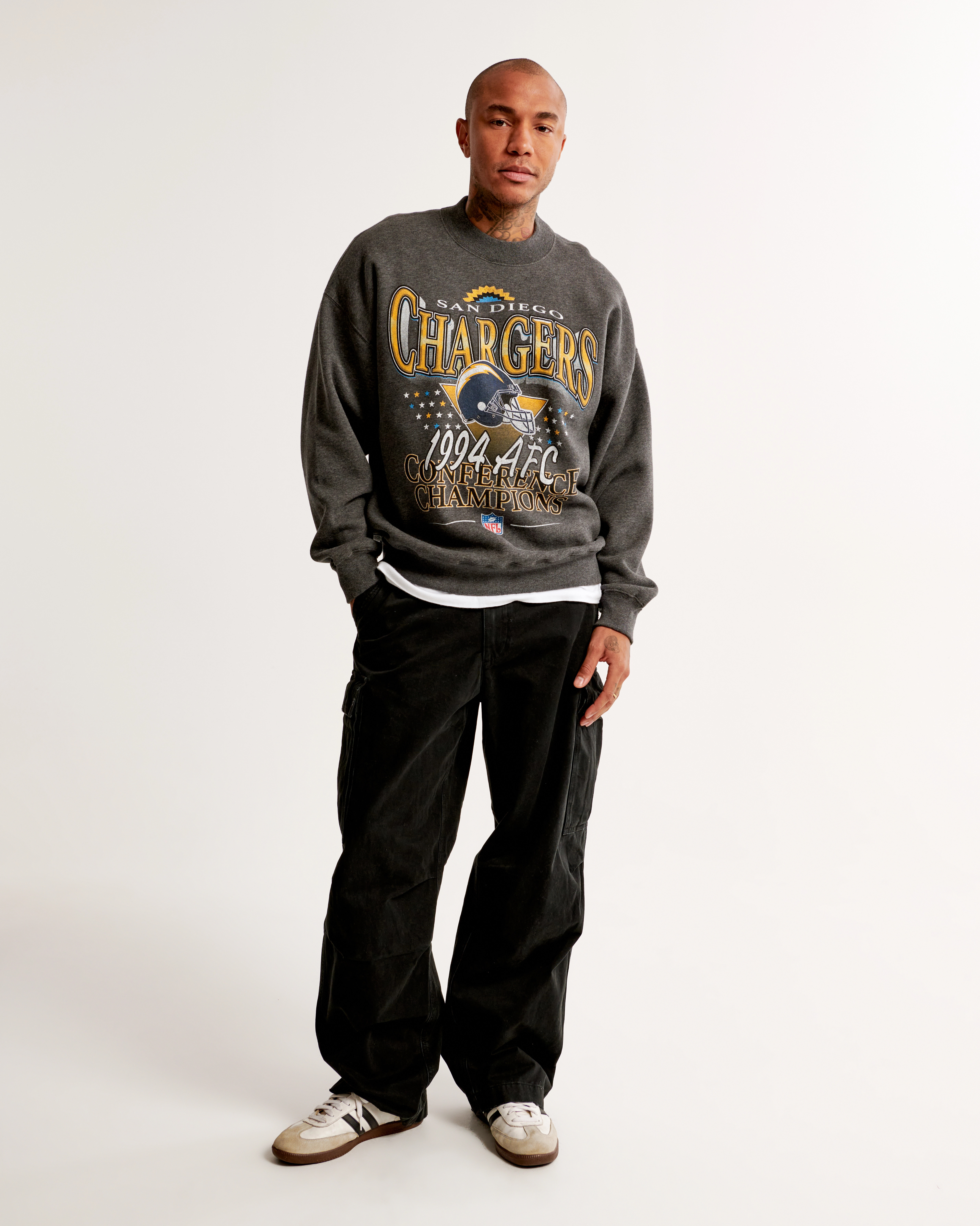 1994 Chargers Graphic Crew Sweatshirt | Abercrombie & Fitch (US)
