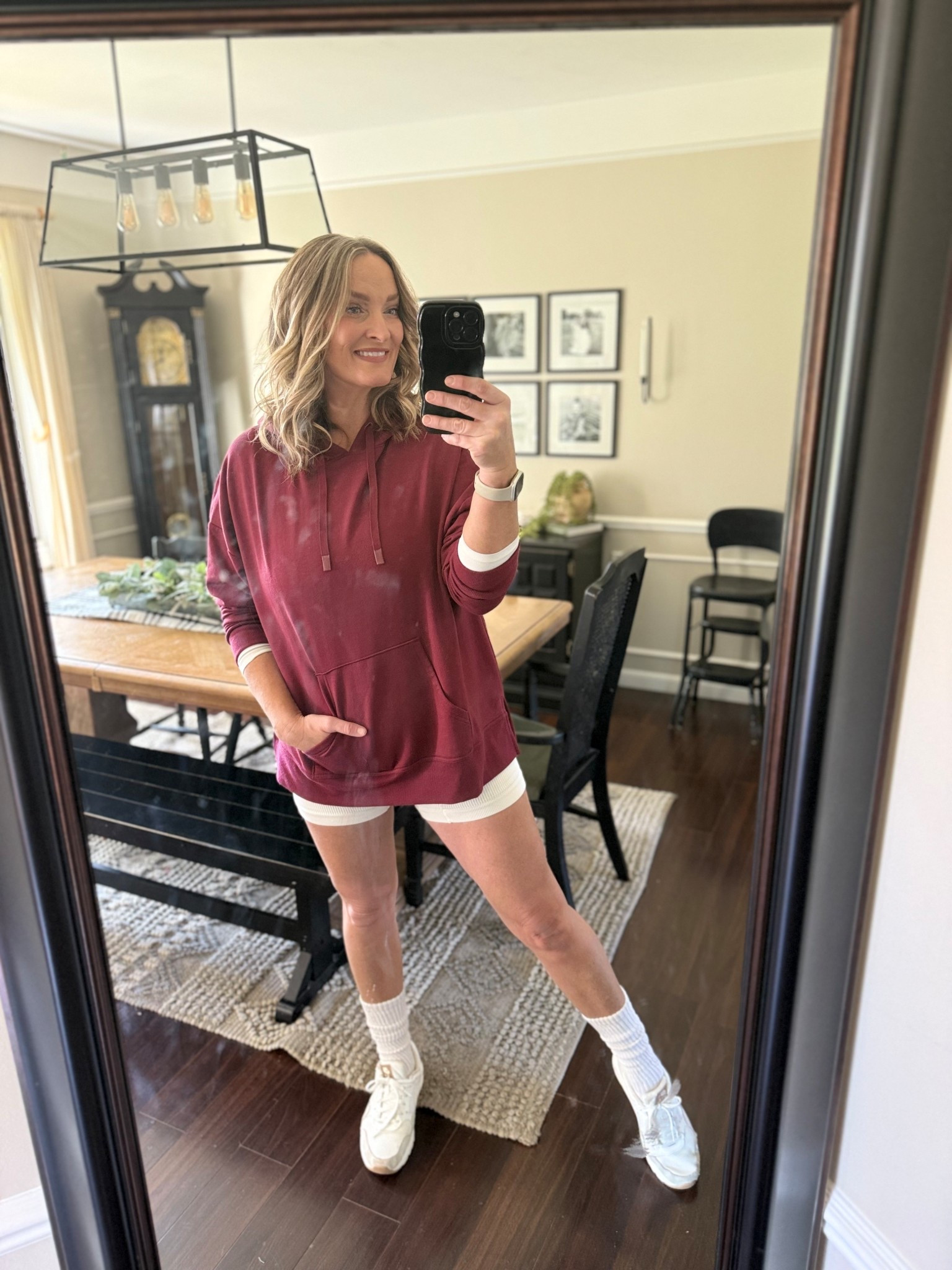 Fall transition casual vibes!!!! This is the softest hoodie ever!!!

#LTKSeasonal #LTKActive #LTKOver40