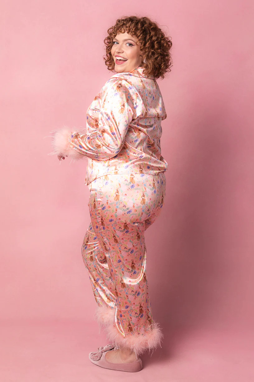 Bella Bunny Pajamas with Feathers | Ivy City Co