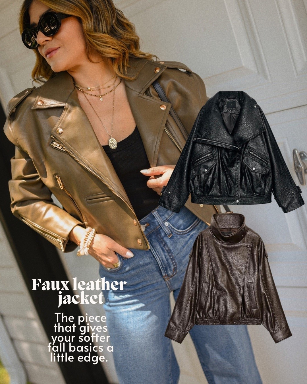 A faux leather jacket is a must-have in my closet, it’s a piece that I always reach out for season after season!

#LTKootd #LTKSeasonal