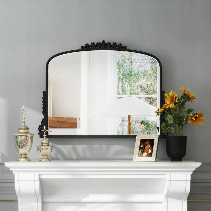 Euri Vintage Arch Wall Mirror Decorative Mirrors | Wayfair North America