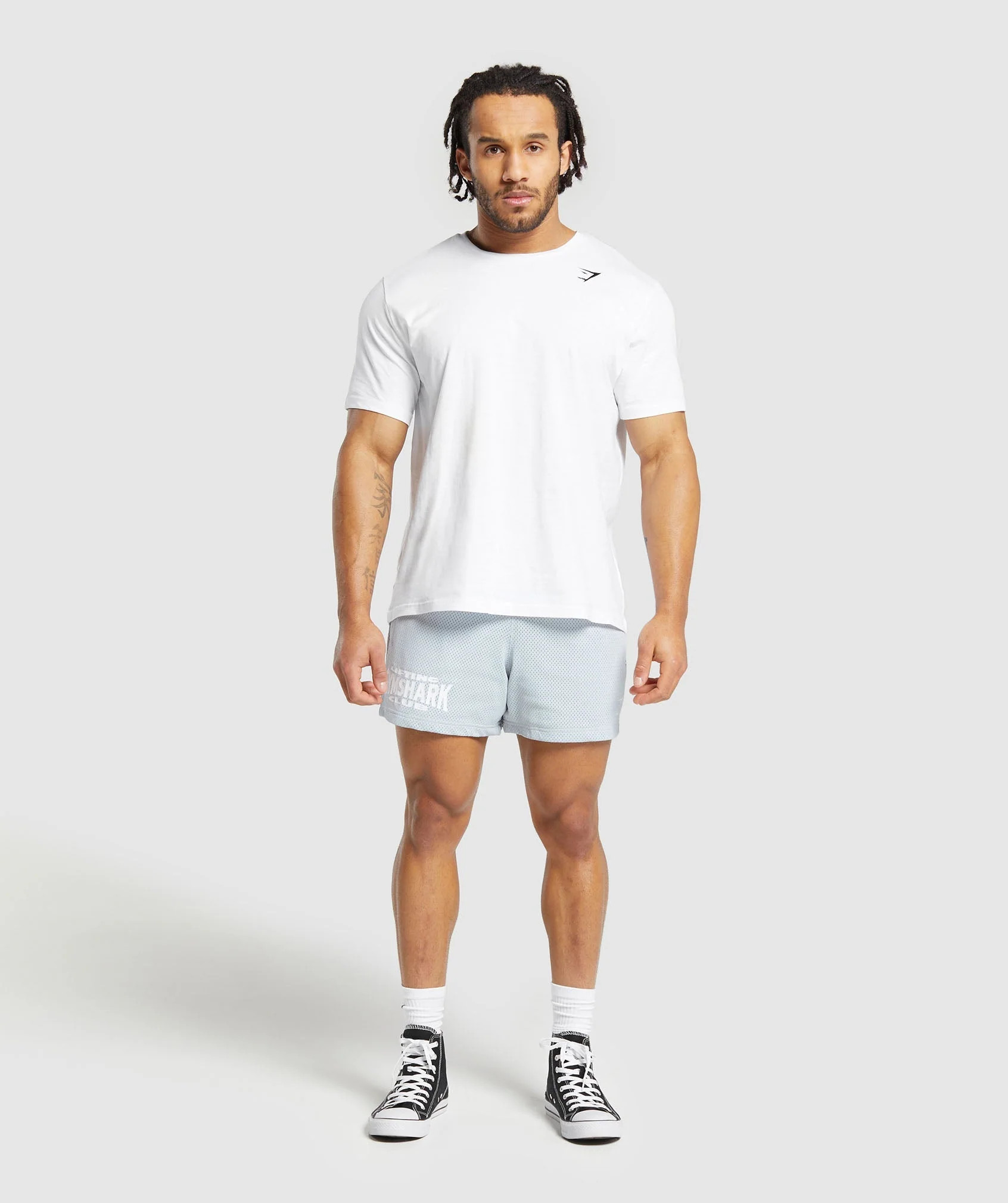 Gymshark Lifting Club Mesh 5" Shorts - Fresh Blue | Gymshark US