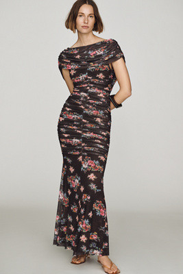 Celine Cap Sleeve Maxi Dress | Anthropologie (US)