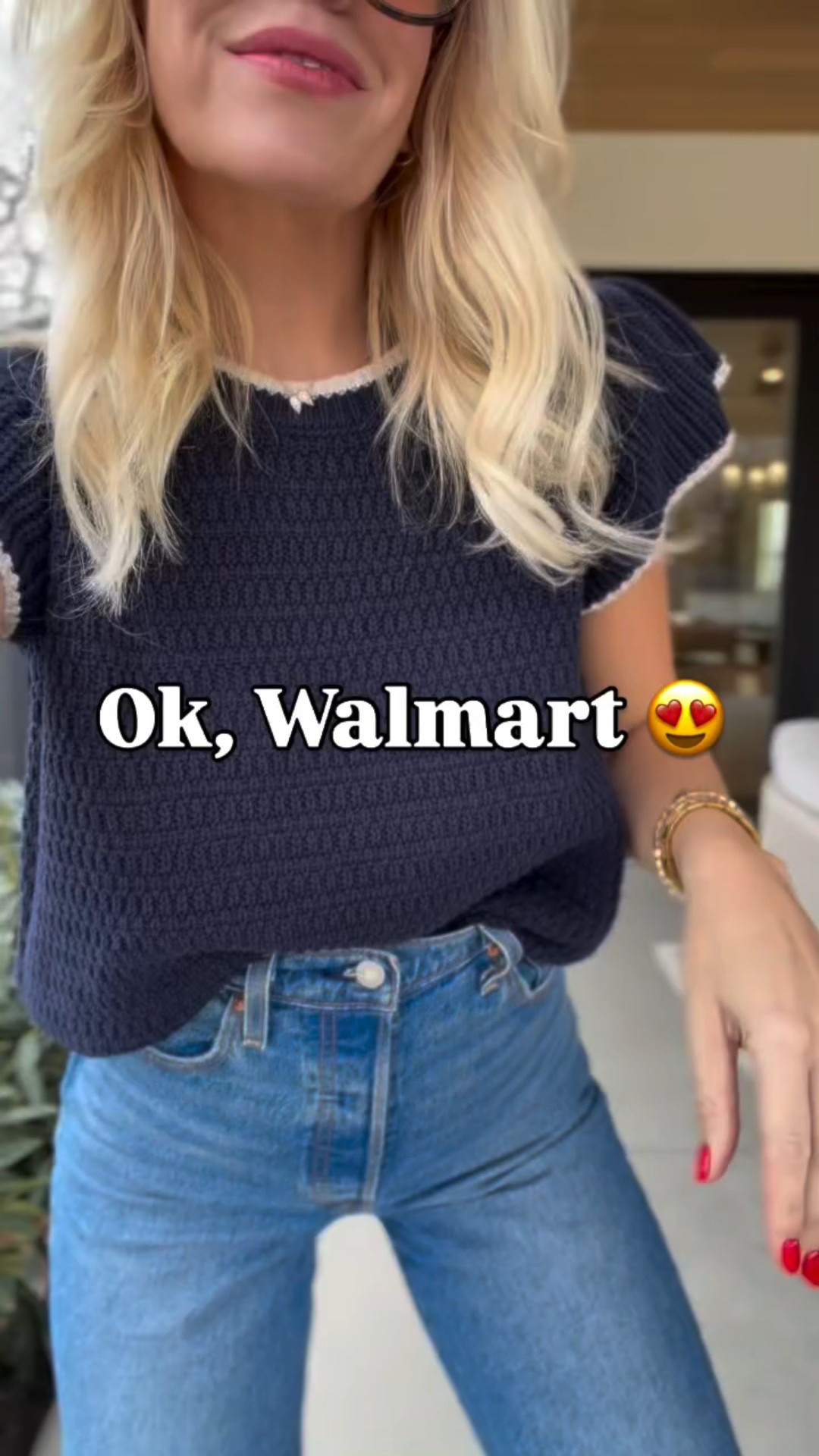 Comment SHOP and I’ll send links! New tops from Walmart!