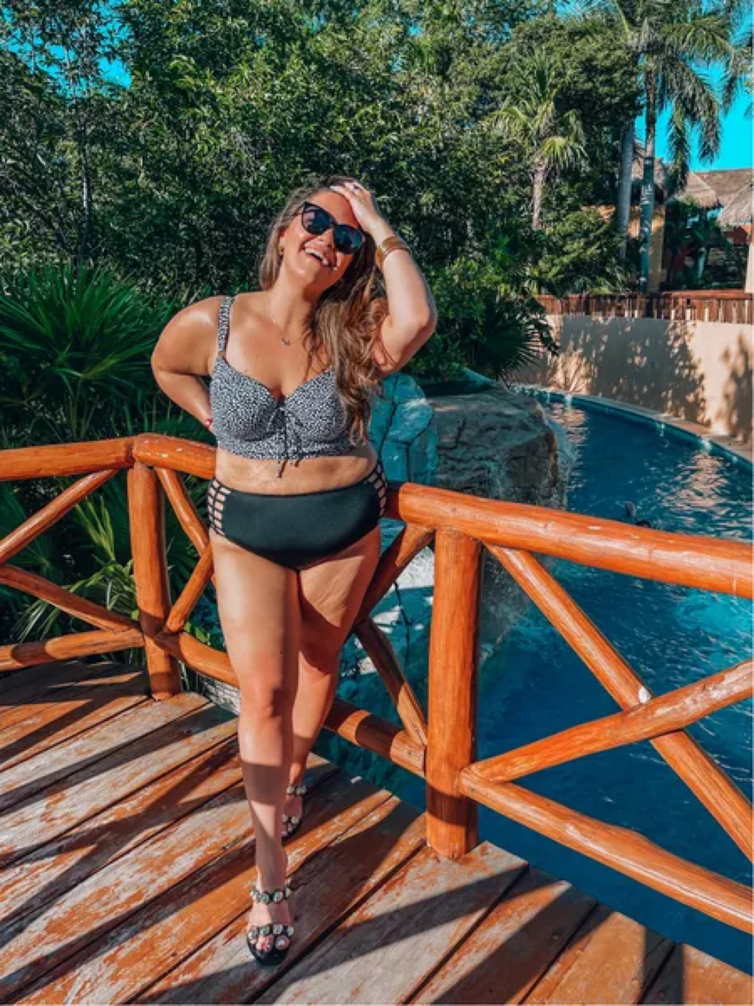Vacation wear two piece bathing suit bikini with underwear’s tts 38dd Beach wear, swimsuit

#LTKtravel #LTKcurves #LTKswim