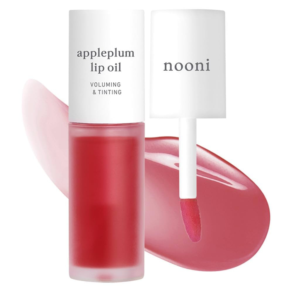 NOONI Korean Hydrating Lip Oil - Appleplum | Long-Lasting, Moisturizing, Plumping, Revitalizing f... | Amazon (US)