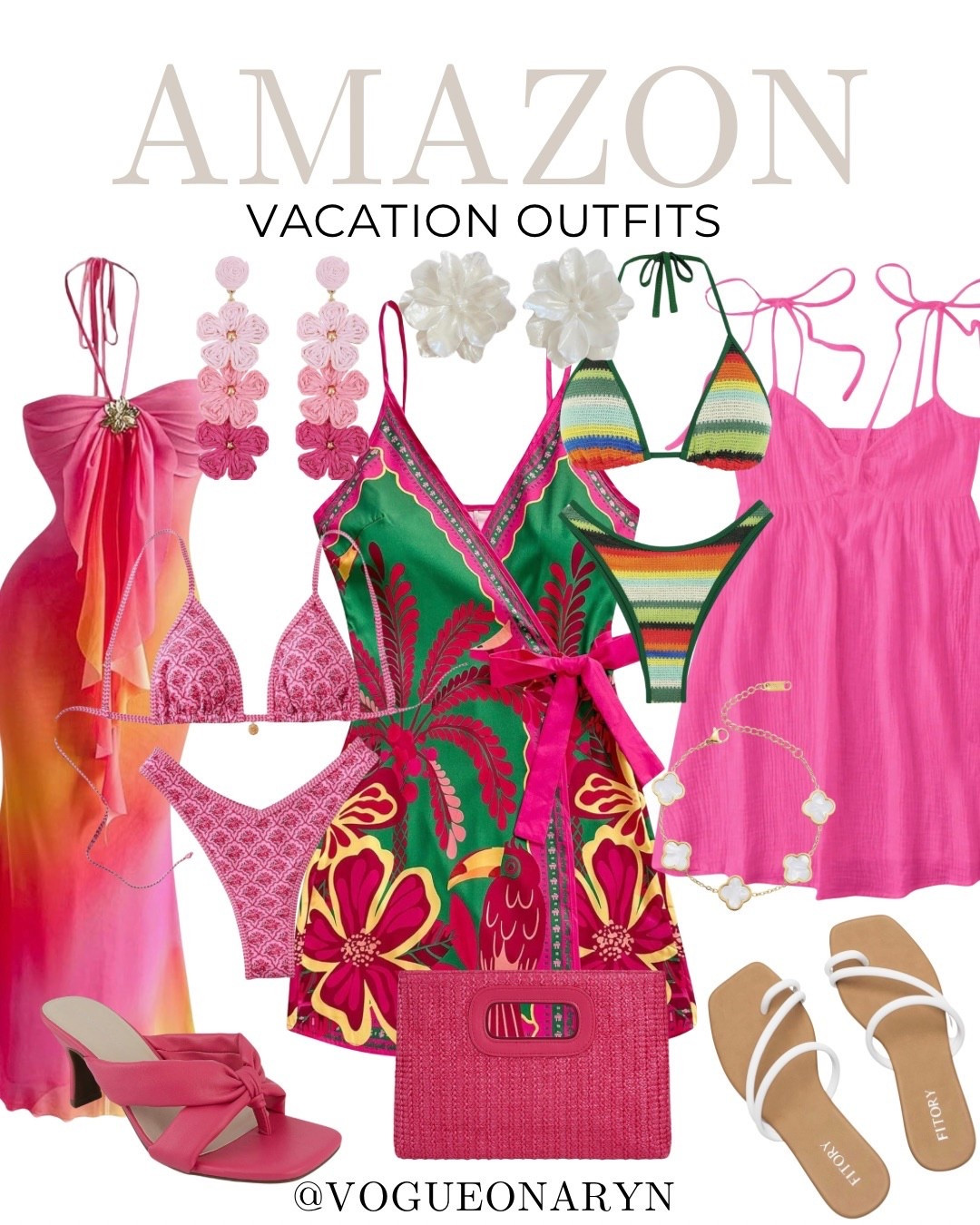 Amazon vacation outfits , resort wear . Vacation dresses , amazon bikini , amazon swimwear 

#LTKTravel #LTKFindsUnder50 #LTKFindsUnder100
