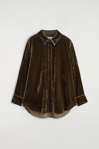 Velvet Shirt | COS UK