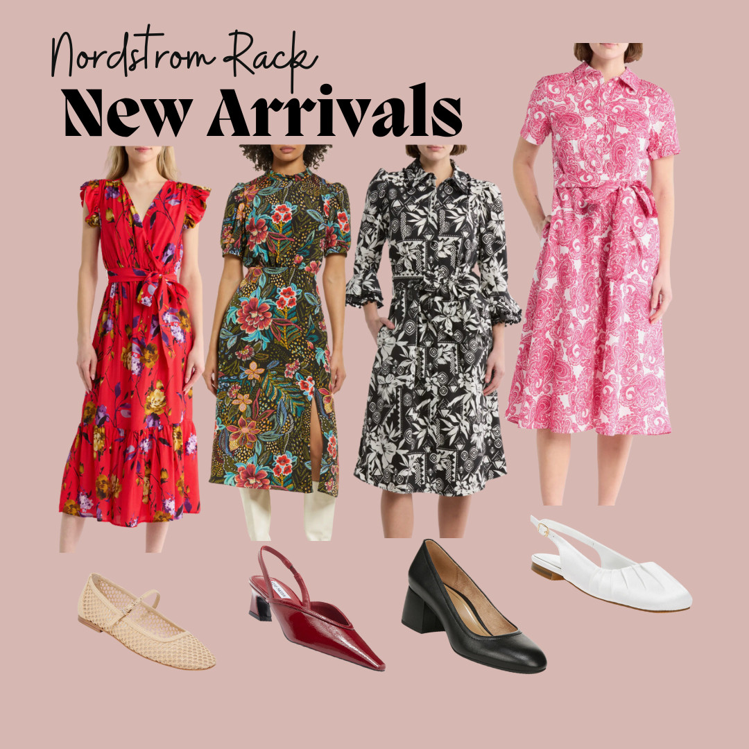 Nordstrom has some brand NEW arrivals to just in time for the NEW year and wardrobe refresh! These looks will carry you right into Spring- I found some affordable shoe options to match

workwear, work outfit, dress, spring dress 

 #LTKFindsUnder50 #LTKWorkwear #LTKShoeCrush