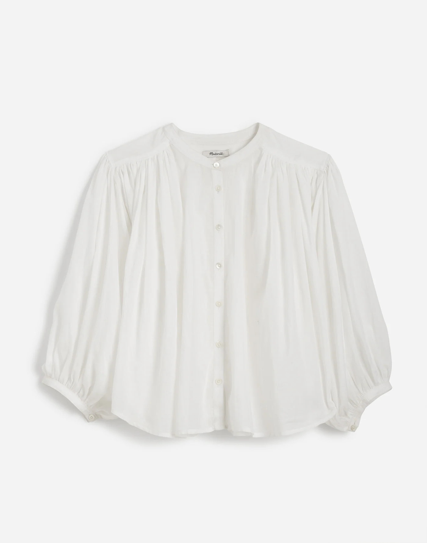 Balloon-Sleeve Top | Madewell | Madewell