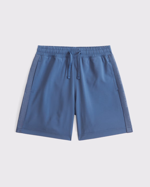 ypb logo tape shorts | Abercrombie & Fitch (US)