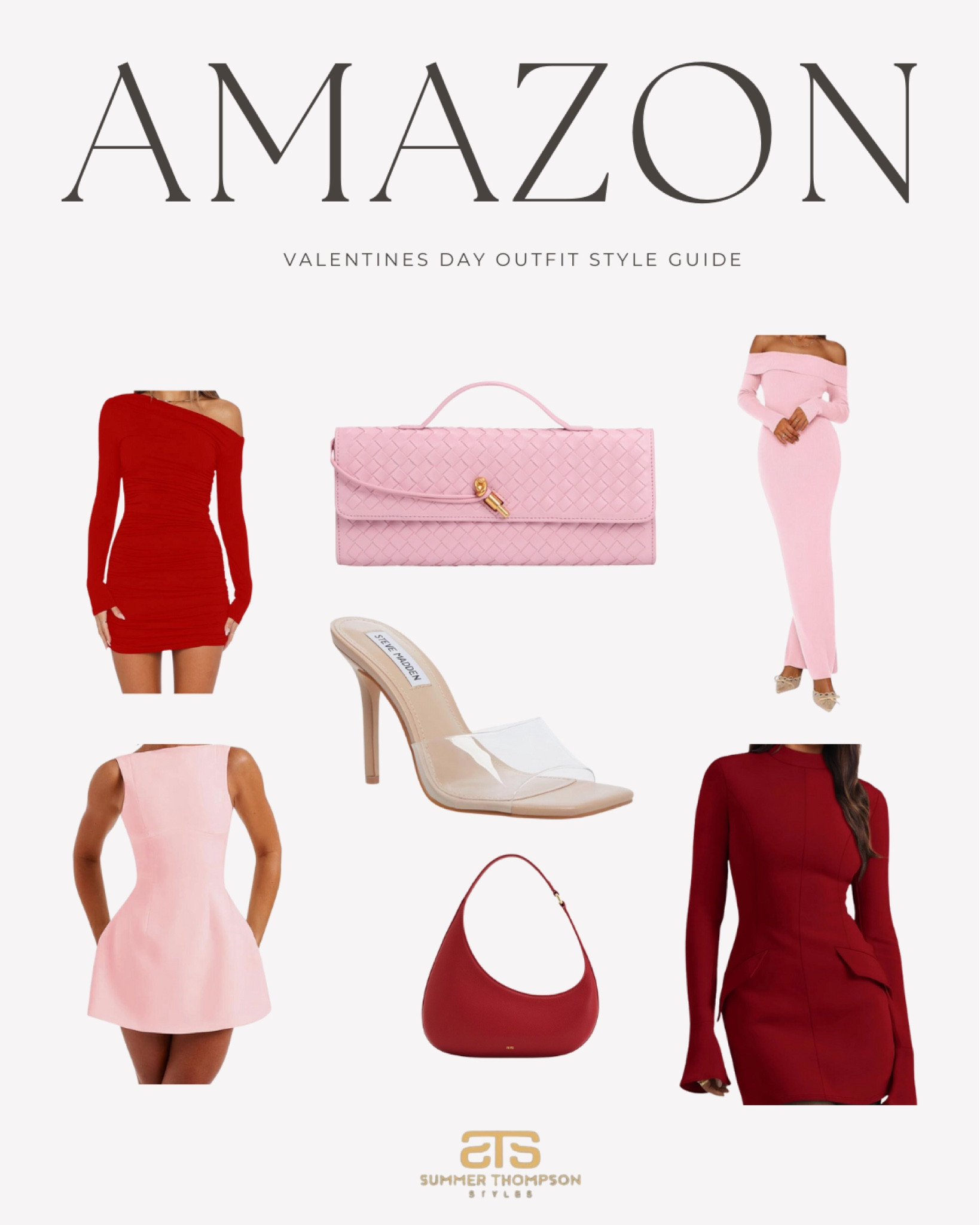 Valentine’s Day is around the corner, and I’ve rounded up the most stunning Amazon finds for your perfect date night look! From chic reds to soft pinks, these outfits will have you feeling confident and stylish. Which look is your fave?🩷

#ValentinesDayOutfits #AmazonFashion #LTKValentine #DateNightLooks #VDayStyle #AmazonFinds #WomensFashion #ValentinesDayLook #ChicAndTrendy #StyleInspo

#LTKStyleTip #LTKU #LTKHome