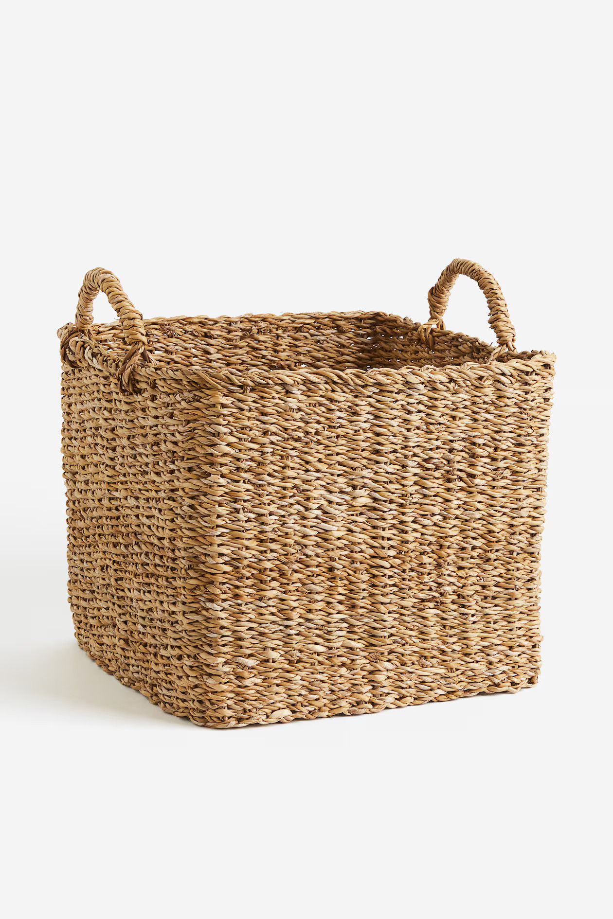 Large Braided Storage Basket - Beige - Home All | H&M US | H&M (US + CA)