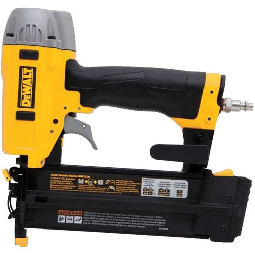 DEWALT Brad Nailer Kit, 18GA, 5/8-Inch to 2-Inch, Pneumatic (DWFP12231) | Amazon (US)