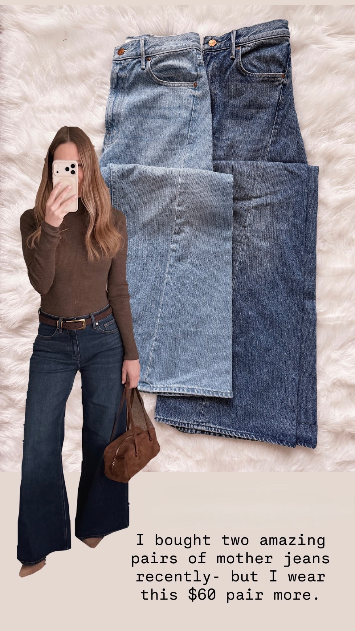 I recently picked up two high-end denim pairs, but I keep reaching for this $60 pair because the fit is so good and they go with everything in my spring wardrobe.

affordable wide leg jeans women, best budget denim women over 40, spring jeans outfit ideas women, flattering high waist jeans women, everyday casual spring outfits women, neutral wardrobe denim staples women, comfortable wide leg jeans women, spring capsule wardrobe jeans

#LTKWorkwear #LTKSeasonal #LTKOver40