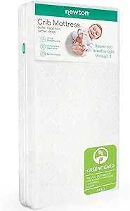 Newton Baby Crib Mattress and Toddler Bed - Ultra-Breathable Proven to Reduce Suffocation Risk, W... | Amazon (US)