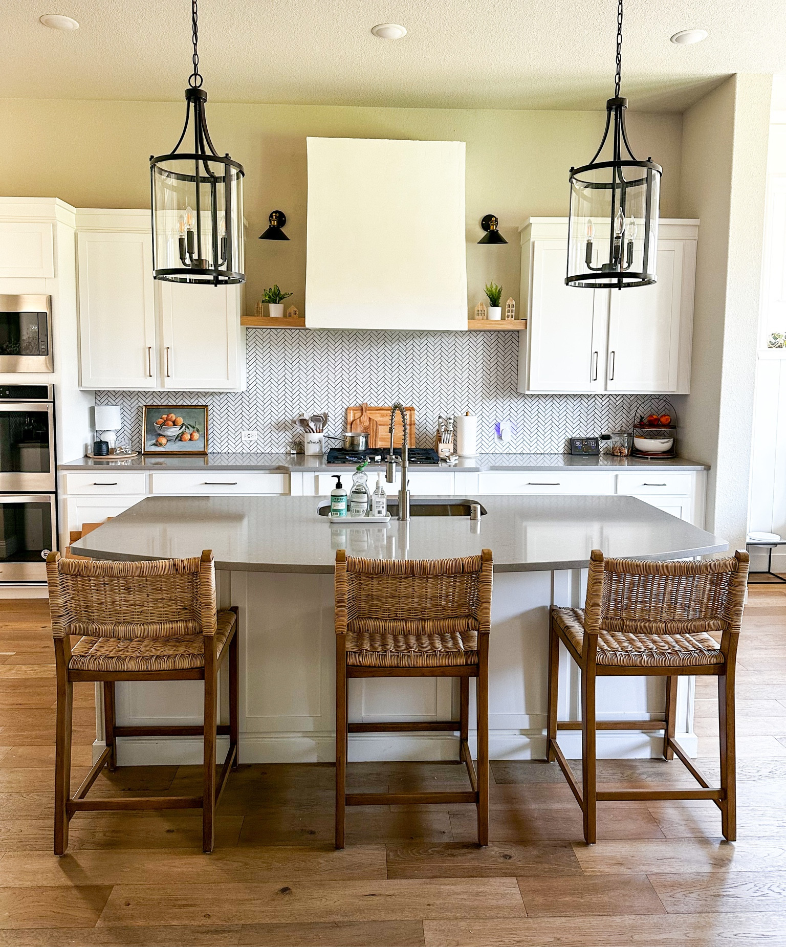 These counter top stools from world market were totally worth it! Amazing quality and very comfortable. 

#LTKhome